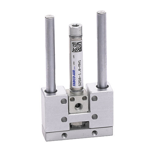 Guia linear com patim - S series - FABCO-AIR - em aço inoxidável / em alumínio / compacta