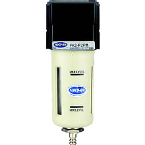Separador de névoa de óleo - FA series - FABCO-AIR - centrífugo / automático / para materiais plásticos