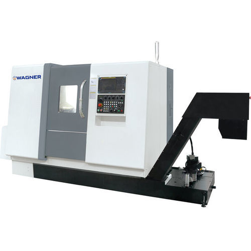 Torno CNC - WDS 680 A series - Maschinen WAGNER Werkzeugmaschinen GmbH - horizontal / de 3 eixos / com barramento inclinado