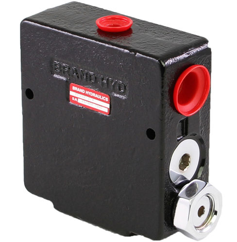 Divisor de fluxo hidráulico - FP series - BRAND HYDRAULICS - de prioridade variável / em ferro fundido