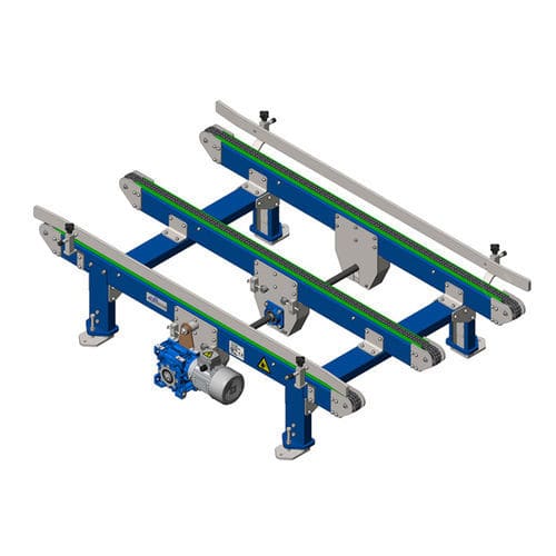 Transportador de corrente - TCR-3V series - FERGACOM CONVEYOR S.L. - de rosca / de movimentação / modular