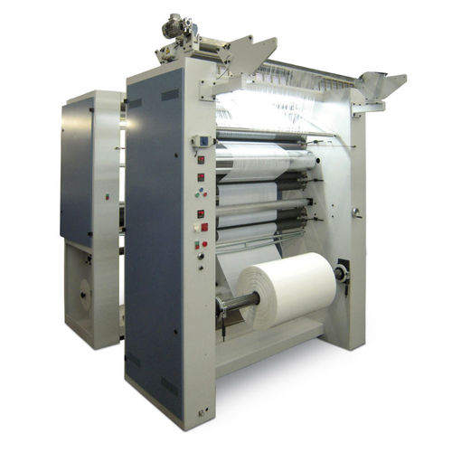 Linha de estiramento para filme plástico - TA-1200-DRX - RIUS-COMATEX