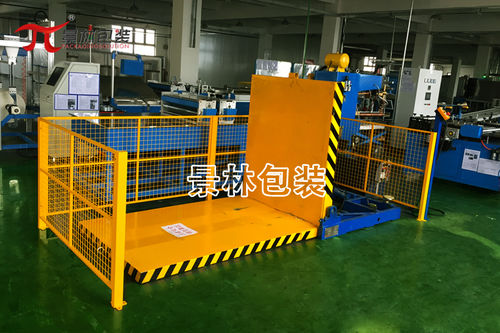 Inclinador hidráulico - FZ-04 - Shanghai Jinglin Packaging Machinery Co.,Ltd - 90° / com controle remoto / industrial