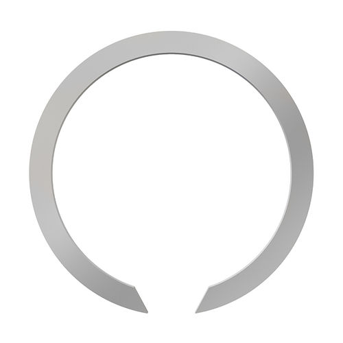 Anel de retenção em espiral - DCL series - Rotor Clip Company - externo / métrico / de seção constante