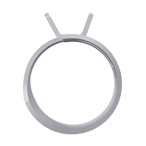 Abraçadeira para mangueira de fita - CTL series - Rotor Clip Company - em aço / de mola / de tensão constante