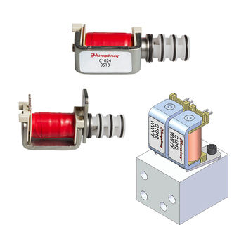 Válvula solenoide de 2/3 vias - CSV - Humphrey Products - de 3 vias / de 2 vias / NF