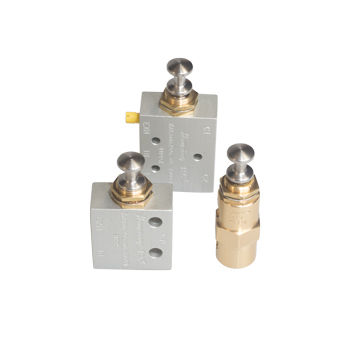 Válvula manual -  TAC Miniature Push-Pull Valves - Humphrey Products - pneumática / miniatura / de 3 vias