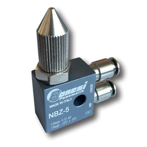 Válvula de nebulização - NBZ-5 - Bonesi Pneumatik s.r.l. - com acionamento pneumático / de líquidos / para sistema de lubrificação