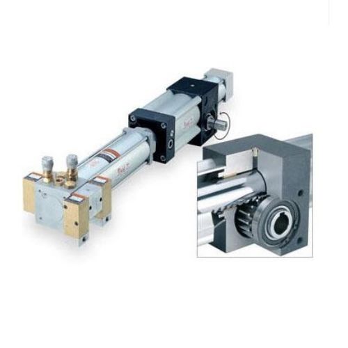 Cilindro hidropneumático - UCR series - Bonesi Pneumatik s.r.l. - rotativo / tipo pinhão e cremalheira