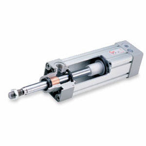 Cilindro pneumático - CX series - Bonesi Pneumatik s.r.l. - de pistão / de dupla ação / em alumínio anodizado