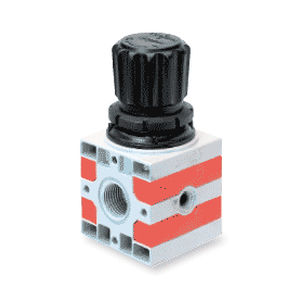 Regulador de pressão para ar comprimido - AS R series - Bonesi Pneumatik s.r.l. - de pistão / de simples estágio / pneumático