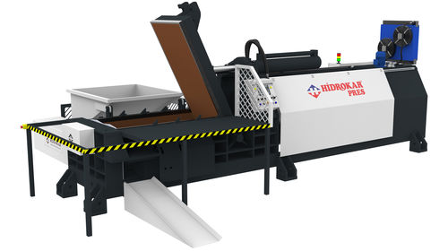 Prensa enfardadeira para metais - HHPY - HIDROKAR PRES INDUSTRY AND TRADE CO. - para sucata / para latas / de maravalha