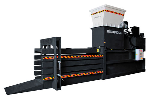 Prensa enfardadeira para papelão - HKB - HIDROKAR PRES INDUSTRY AND TRADE CO. - para papel / para plástico / para garrafas