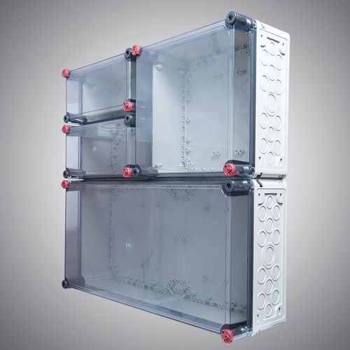 Caixa de ligação - JL-J Series - JIANGSU JIANLONG ELECTRICAL CO.,LTD - de parede / retangular / em policarbonato