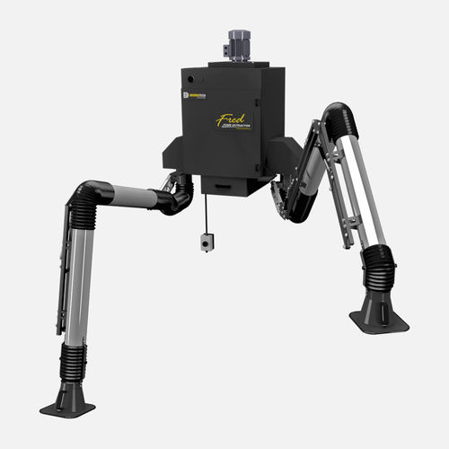 Exaustor de fumaça de parede - FRED SR. - Diversitech - industrial / de cartucho / com múltiplos braços de aspiração