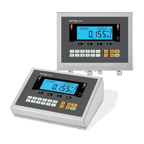 Terminal de pesagem com display LCD - BX25, BX25D - BAYKON Industrial Weighing Systems - de bancada / para ambientes agressivos / Profibus