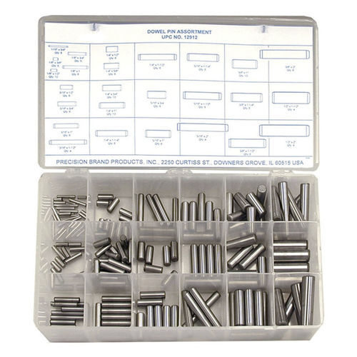Pino cilíndrico - 12912 - Precision Brand Products - em aço / de precisão / de alinhamento