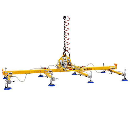Balancim com ventosas para chapa - L80M8 series  - ANVER Vacuum System Specialists - para placas / horizontal / regulável