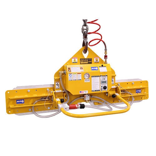 Balancim com ventosas para ladrilhos em pedra - GUP-A100M2-1025	  - ANVER Vacuum System Specialists - horizontal / pneumático / pivotante