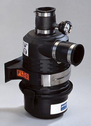 Carcaça de filtro de cartucho - FLT series - ANVER Vacuum System Specialists - para ar / em aço-carbono / de plástico