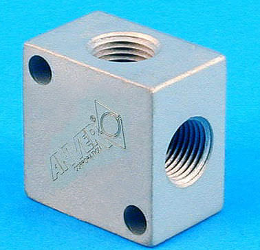 Distribuidor manifold multivias - MB series - ANVER Vacuum System Specialists - em alumínio / para vácuo / de divisão