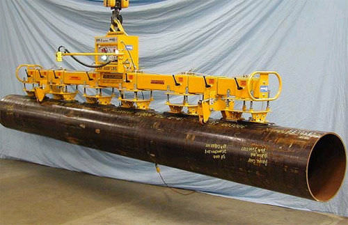 Balancim com ventosas para tubulações - E400M6-190-F-SP - ANVER Vacuum System Specialists - para cargas pesadas / horizontal / elétrico