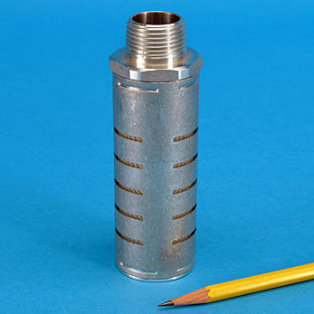 Silenciador de escape - ES series - ANVER Vacuum System Specialists - para bomba de vácuo / metálico