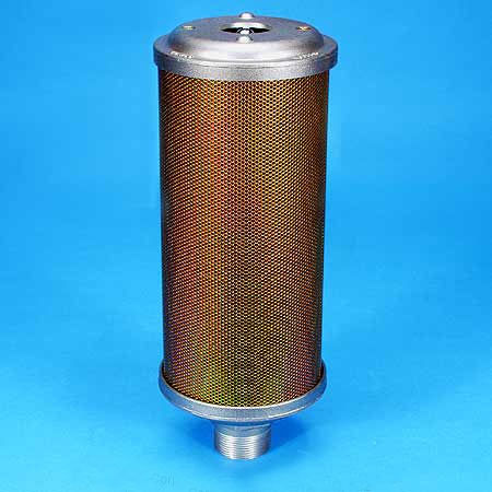 Silenciador de escape - MU series - ANVER Vacuum System Specialists - para bomba de vácuo / em alumínio / em aço