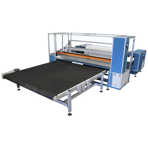 Linha de corte transversal com faca - CTL-3000 - REXEL - para tecidos / automática