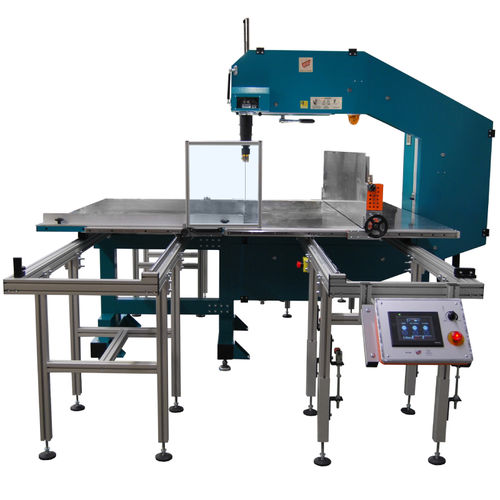 Máquina de corte com serra de fita - R1150/PB - REXEL - para espuma / para tecidos / para placas