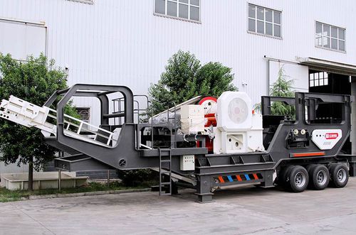 Britador de mandíbulas - HX series  - Henan Hongxing Mining Machinery CO.,LTD - móvel / primário / secundário