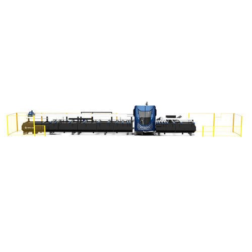 Linha de usinagem e de corte automática - TURBOCUT 500 - Ozgenc Makina - CNC / para perfis em PVC