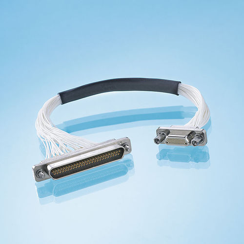 Conector de dados - Axon Cable - micro-D / retangular / de alta corrente