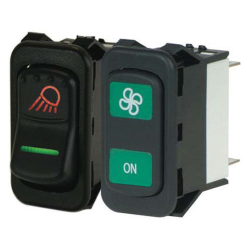 Chave gangorra - NGR - Eaton Commercial Controls - unipolar / IP67 / com iluminação