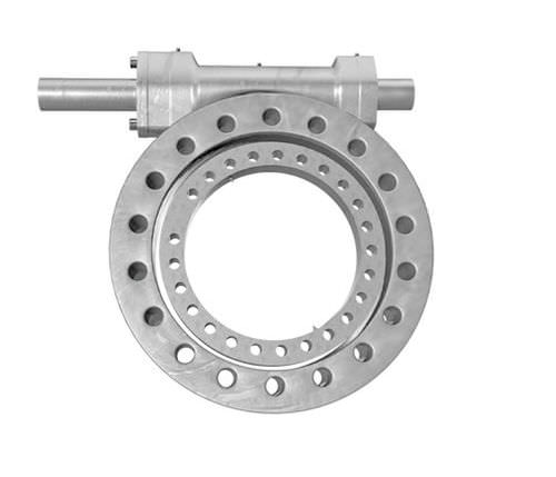 Posicionador motorizado - ZE series - Kinematics Manufacturing, Inc. - rotativo / de 1 eixo
