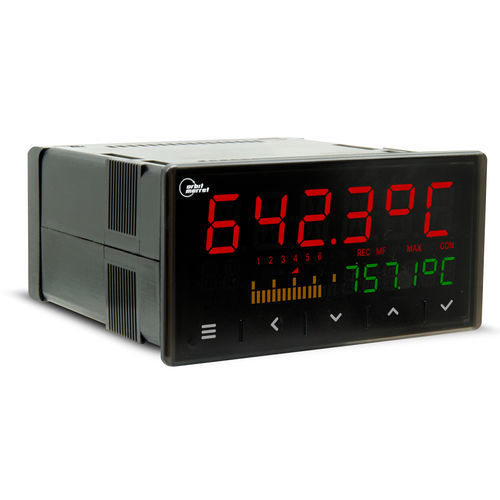 Indicador universal - OM 403UNI - Orbit Merret s.r.o. - de 6 dígitos / de LED / embutido