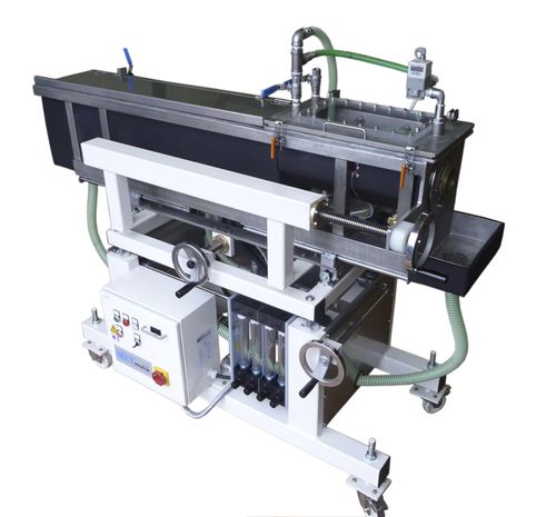 Banho de resfriamento para extrusão - KUE series - Ematik GmbH - de perfis / de tubos / de pulverização de água
