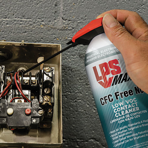 Spray de limpeza - LPS® MAX CFC Free NU - LPS Laboratories - despoeirador / para o plástico / sem solvente