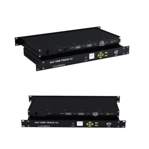 Receptor de satélite - 1U - V3Novus Pvt Ltd - de rastreamento / RS232 / Ethernet
