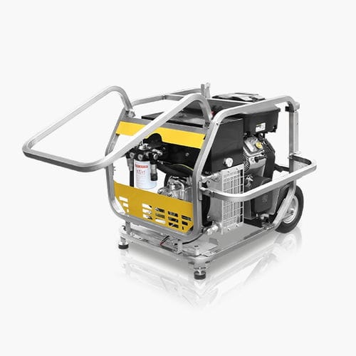 Unidade hidráulica com motor elétrico - SUPER RAPTOR - DOA Hydraulic Tools Srl - com motor a gasolina / para garrafas / de elevação