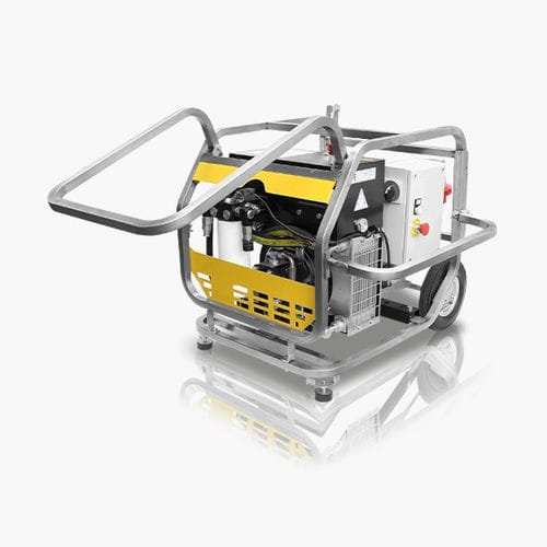 Unidade hidráulica com motor elétrico - SUPER RAPTOR E - DOA Hydraulic Tools Srl - de óleo / de elevação / máquina