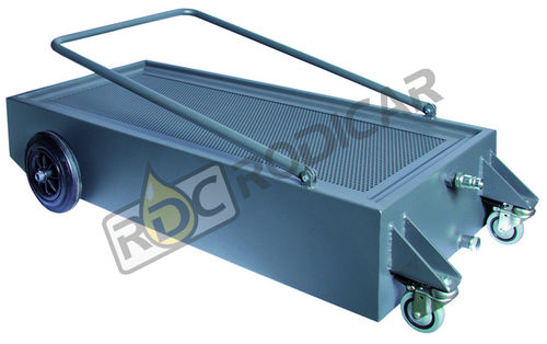 Bacia de contenção multiusos - RDC001 - RDC Rodicar - em aço / móvel