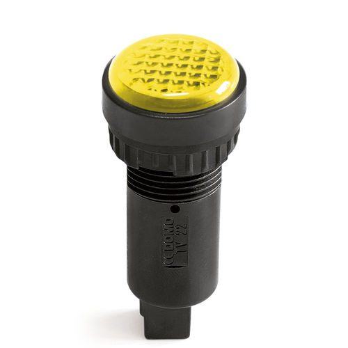 Indicador luminoso contínuo - VEB REGULAR - DOMO - de LED / com rosca / IP65