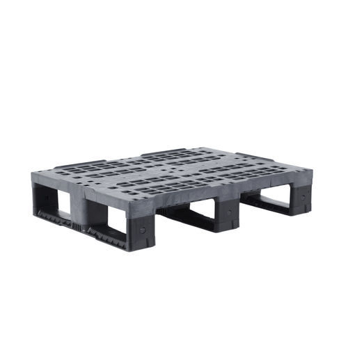 Palete em plástico reciclado - 8060 - 1 reg - WALTHER Faltsysteme GmbH - FALTBOX - em PP / industrial / de acondicionamento