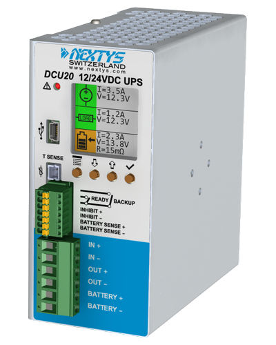 UPS CC - DCU20 - NEXTYS SA - industrial / em trilho DIN