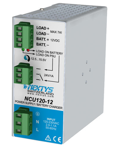 Fonte de alimentação elétrica de mesa - 12 - 24 V, 120 W | NCU120  - NEXTYS SA - CA/CC / carregador de bateria