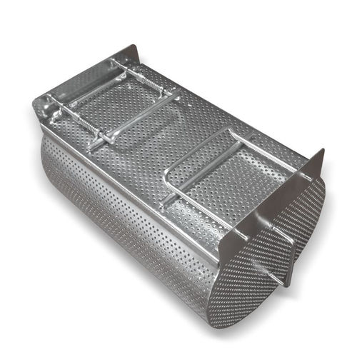 Cesto de transporte para limpeza de peças - Neri Makina Müh. San. ve Tic. Ltd. Şti. - cilíndrico / em aço inoxidável / de lavagem