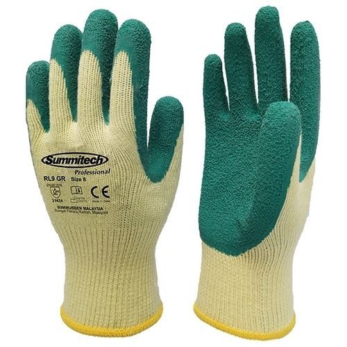 Luva de trabalho - RL9 GR - Sumirubber Malaysia Sdn. Bhd. - industrial / resistente a cortes / em poliéster