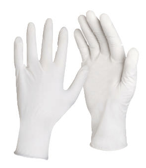 Luva de laboratório - 0.12 mm | R101-P - Sumirubber Malaysia Sdn. Bhd. - de proteção química / em borracha / descartável