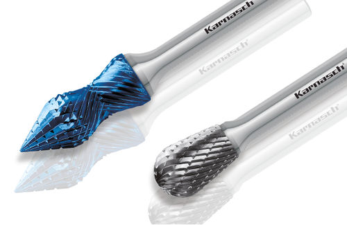 Fresa inteiriça - Combi+Curve - Karnasch Professional Tools GmbH - lima / de rebarbagem / em carboneto de tungsténio